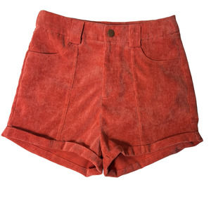 Zaful High Waist Red Shorts